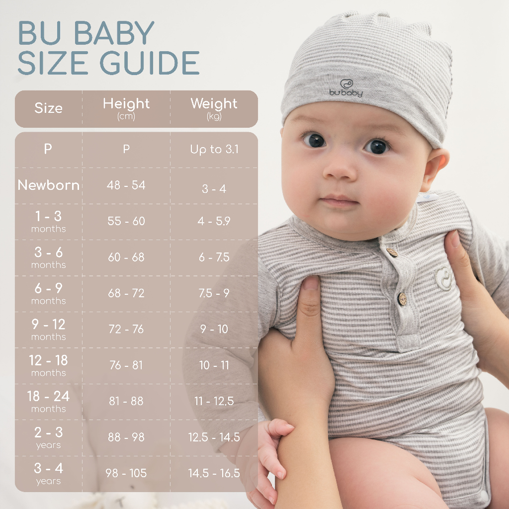 Bộ Quần Áo Giữ Nhiệt cho bé (có cúc vai) Sợi Tre Đan Mạch Bambus BU Baby BBB110903 | Quần áo BU Baby chính hãng