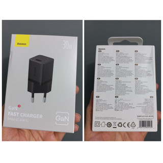 Củ sạc nhanh mini 30W  1 cổng type C Baseus GaN5 CCGAN30E5-M