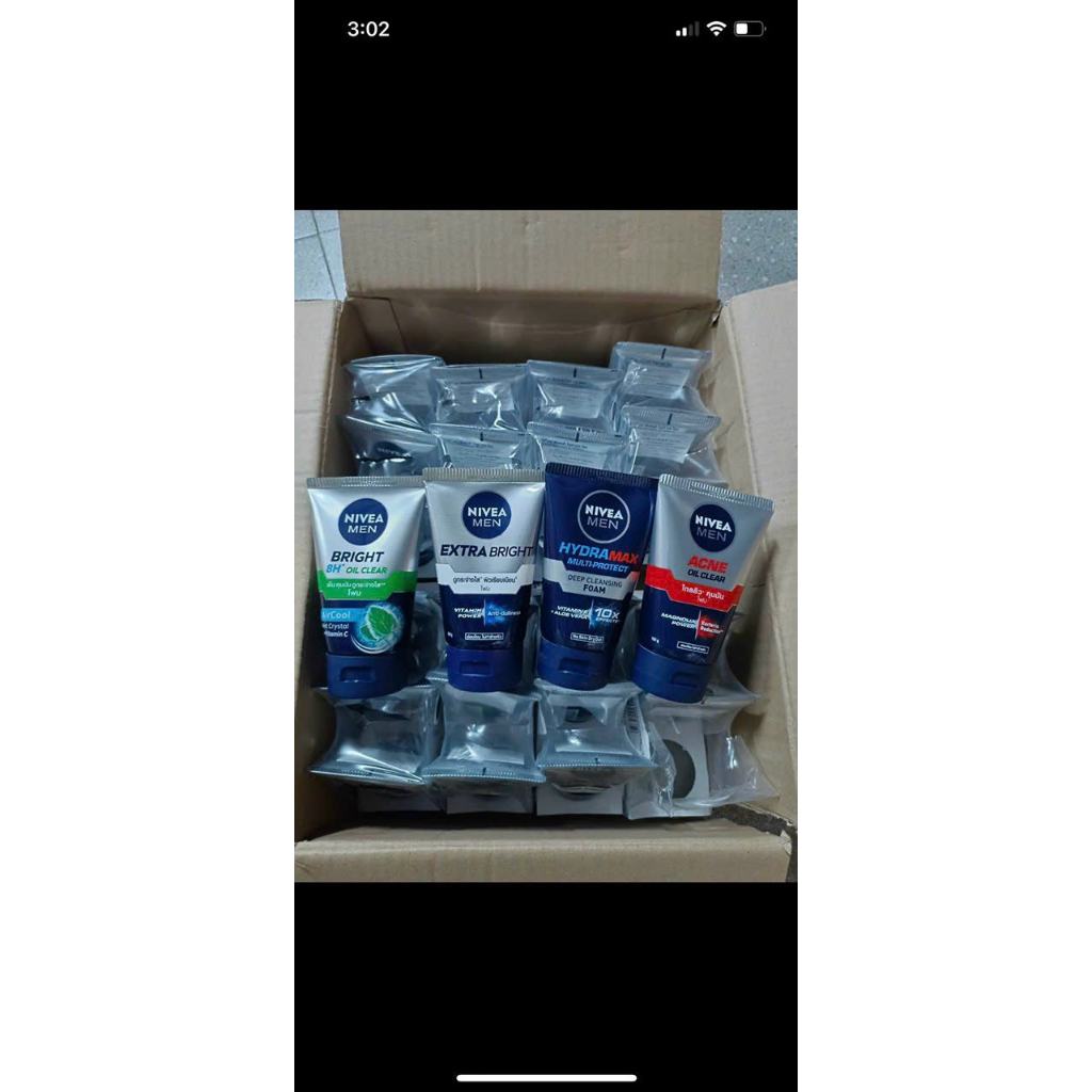 Sửa rửa mặt Nivia men OIL CLEAR ( NỘI ĐỊA THÁI )