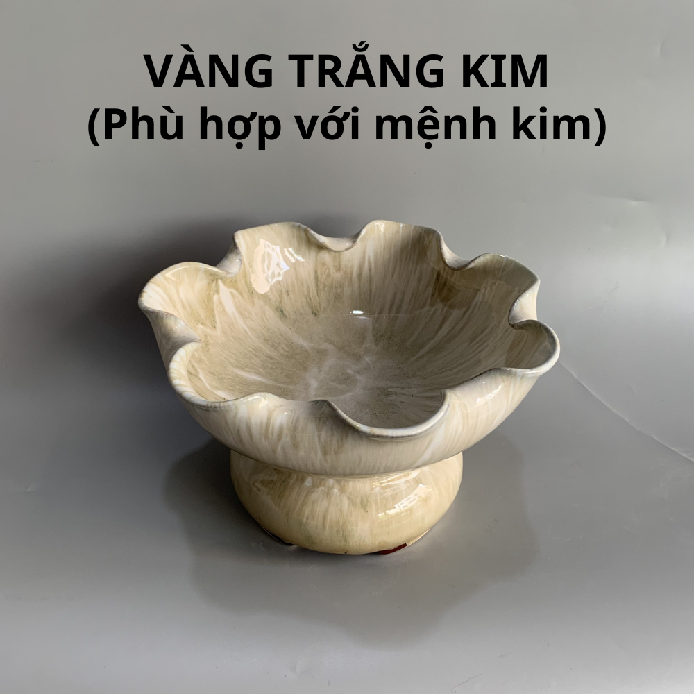 Bát Sen Thả Hoa Tắm Phật - Bát Minh Đường Tụ Thuỷ