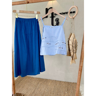 Set cá thêu linen