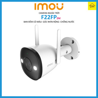 Camera IP Giám Sát Ngoài Trời IMOU F22FP WIFI FULLHD 2.0MP Siêu Nét Góc Rộng 2.8mm BAN ĐÊM CÓ MÀU Kèm Thẻ Nhớ 64gb Bảo H