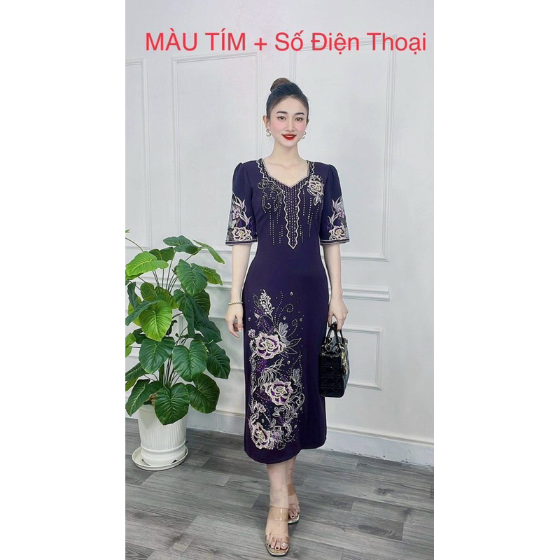 🌺🌺 ĐẦM XINH DÁNG ĐẸP CHO MẪU ĐẦM HOA TUỔI TRUNG NIÊN 🌺🌺 🌲🌲GIÁ CHỈ 350k/ 1 ĐẦM  ❤ CÓ SIZE :