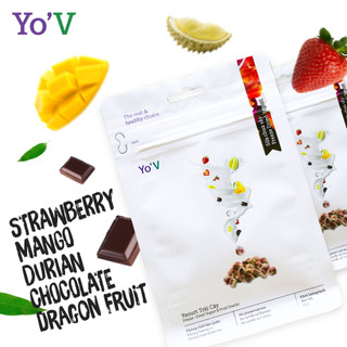 Sữa chua sấy khô Yo'V Vinamit trái cây thập cẩm túi zip 50g