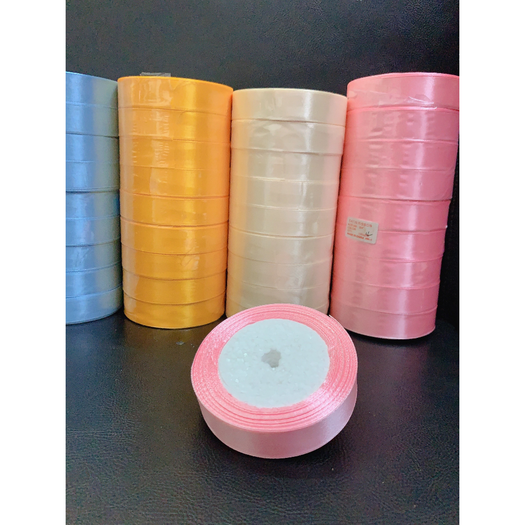 Ruy băng lụa bản 2cm nhiều màu