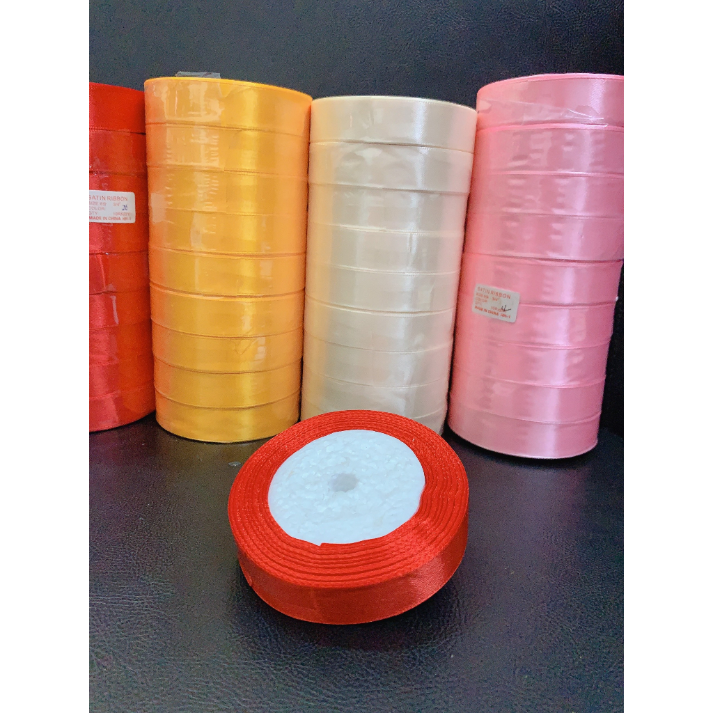 Ruy băng lụa bản 2cm nhiều màu