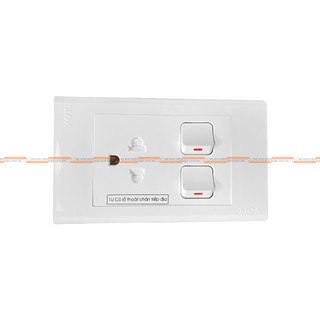 [CHÍNH HÃNG] Mặt ổ cắm + công tắc LiOA (âm tường + lắp nổi)