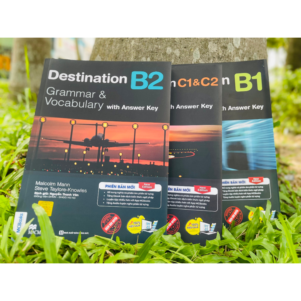 Sách Destination B1, B2 và C1&C2 Grammar & Vocabulary with Answer Key (Combo/lẻ tùy chọn)