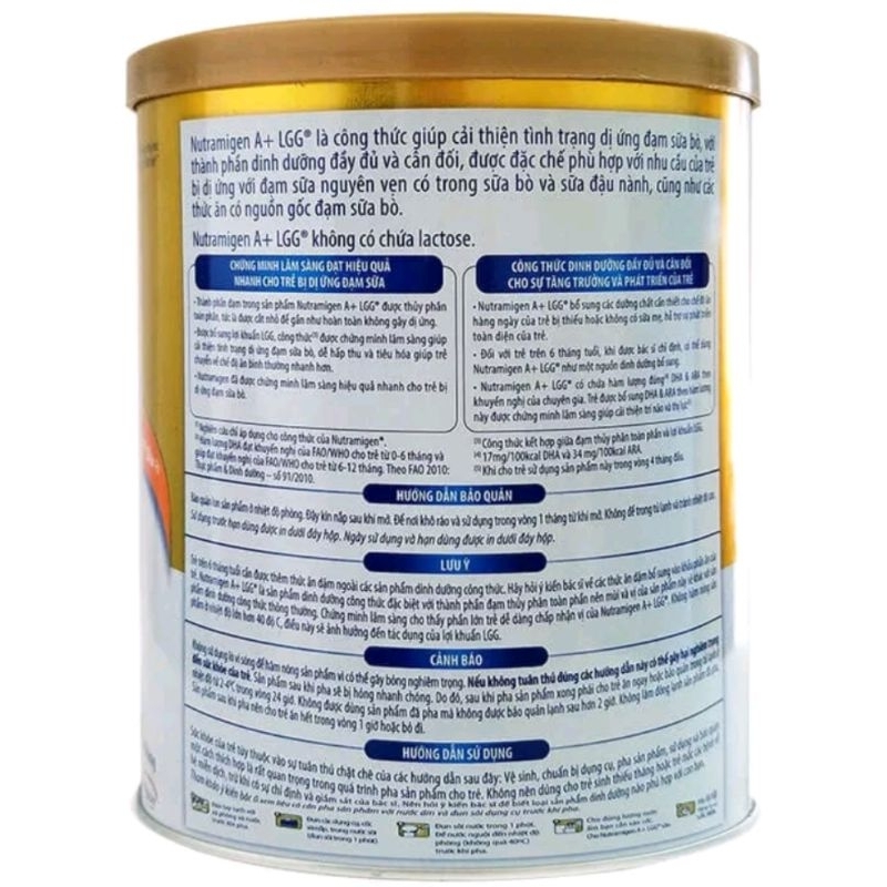 Sữa Nutramigen A+ LGG 400g