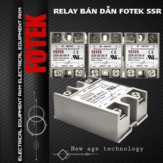 Rơ Le Bán Dẫn FOTEK SSR 40~100AA/DA/VA/DA-H