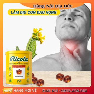 Kẹo ngậm ho thảo mộc Ricola Original Herb 250gr Đức -Date mới đủ bill