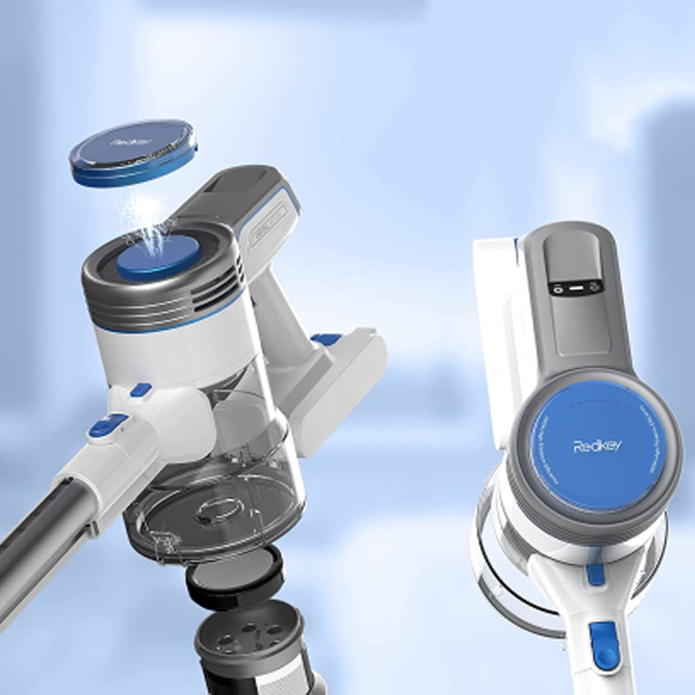 Máy Hút bụi Cầm Tay Không Dây, Pin Rời Redkey P7- Điều chỉnh chiều cao