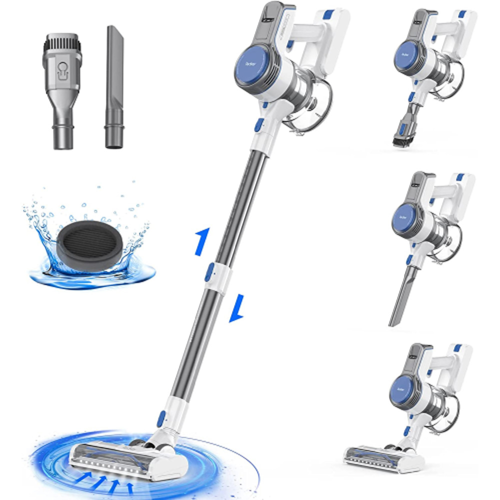 Máy Hút bụi Cầm Tay Không Dây, Pin Rời Redkey P7- Điều chỉnh chiều cao