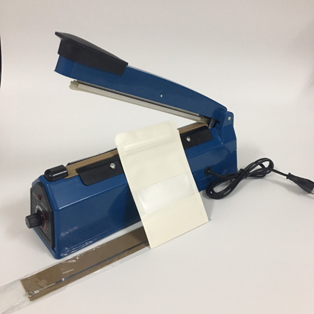 Máy hàn túi nylon, Máy hàn miệng túi, 20cm,máy hàn miệng túi dập tay,máy ép bọc nilong,máy hàn bao nilong, máy ép nhiệt