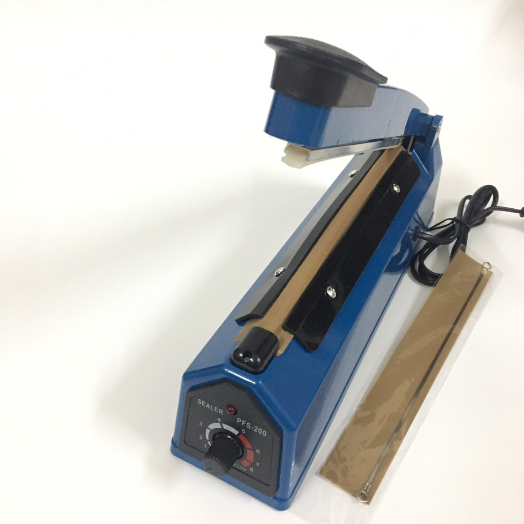 Máy hàn túi nylon, Máy hàn miệng túi, 20cm,máy hàn miệng túi dập tay,máy ép bọc nilong,máy hàn bao nilong, máy ép nhiệt