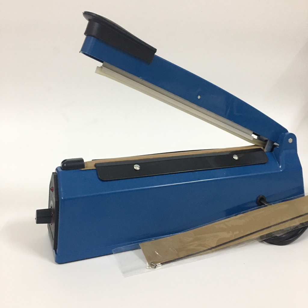 Máy hàn túi nylon, Máy hàn miệng túi, 20cm,máy hàn miệng túi dập tay,máy ép bọc nilong,máy hàn bao nilong, máy ép nhiệt