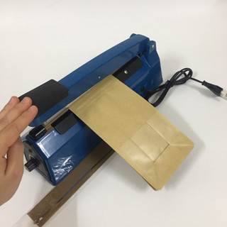 Máy hàn túi nilon dập tay Impulse Sealer 20cm bảo quản thực phẩm, bọc sản phẩm bán hàng, cắt màng co, máy , máy ép nhiệt