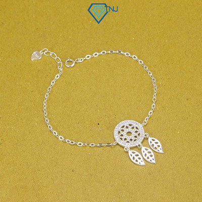 Vòng tay bạc nữ hình Dreamcatcher cá tính xinh xắn LTN0360 - Trang Sức TNJ