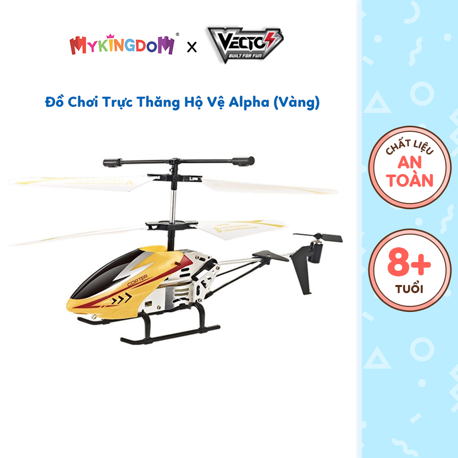 Đồ Chơi Trực Thăng Hộ Vệ Alpha (Vàng) VECTO VT866D1-YEL