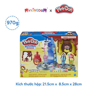 Bột nặn Playdoh - Máy làm kem thần kì E6688