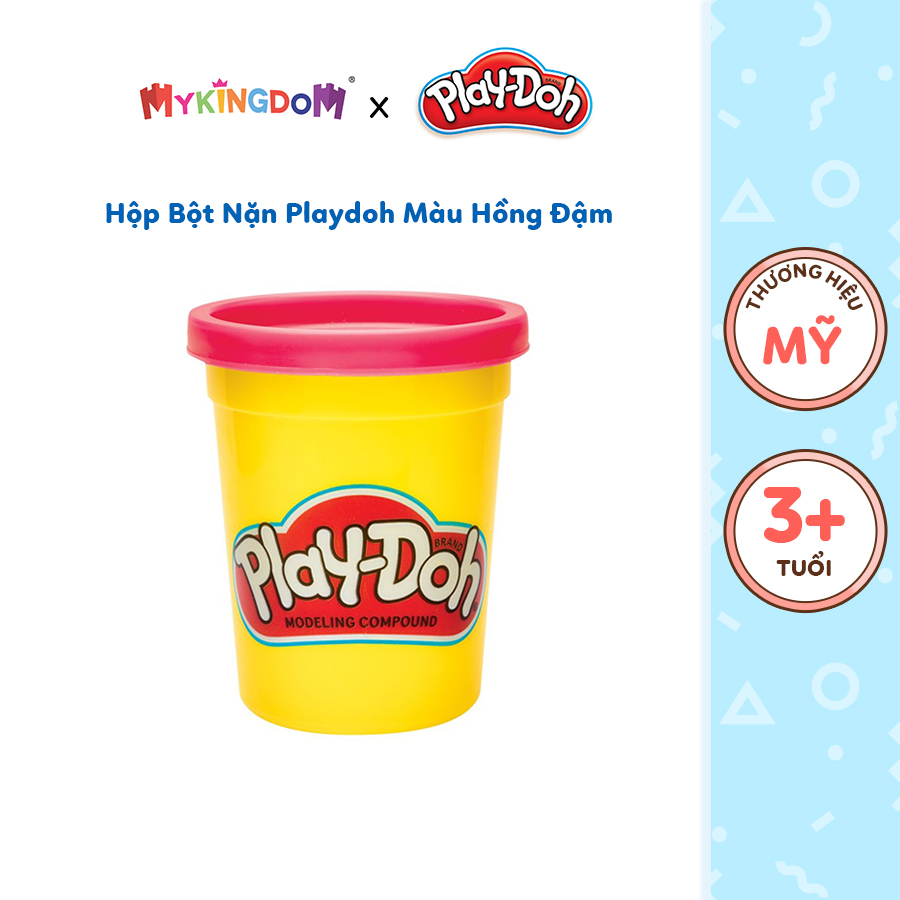 Hộp Bột Nặn Playdoh Màu Hồng Đậm DAM/B5517C/PK