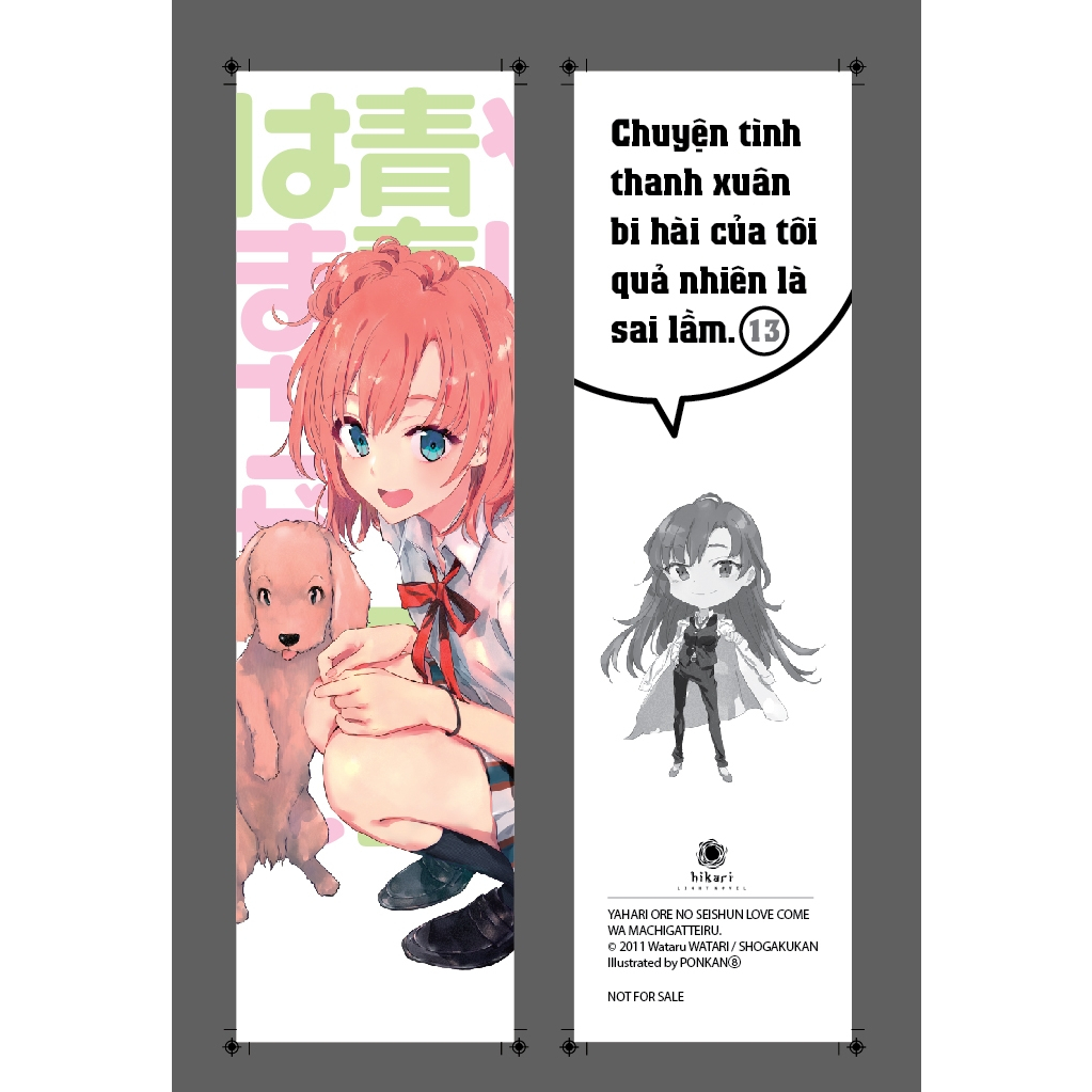 Sách - Chuyện tình thanh xuân bi hài của tôi quả nhiên là sai lầm 13