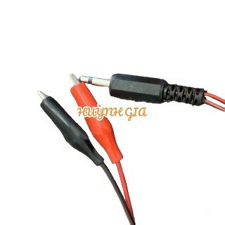 DÂY XUNG ĐIỆN CHÂM CỨU 1 CỌC 2 ĐẦU ( ĐỘ DÀI DÂY 94cm )