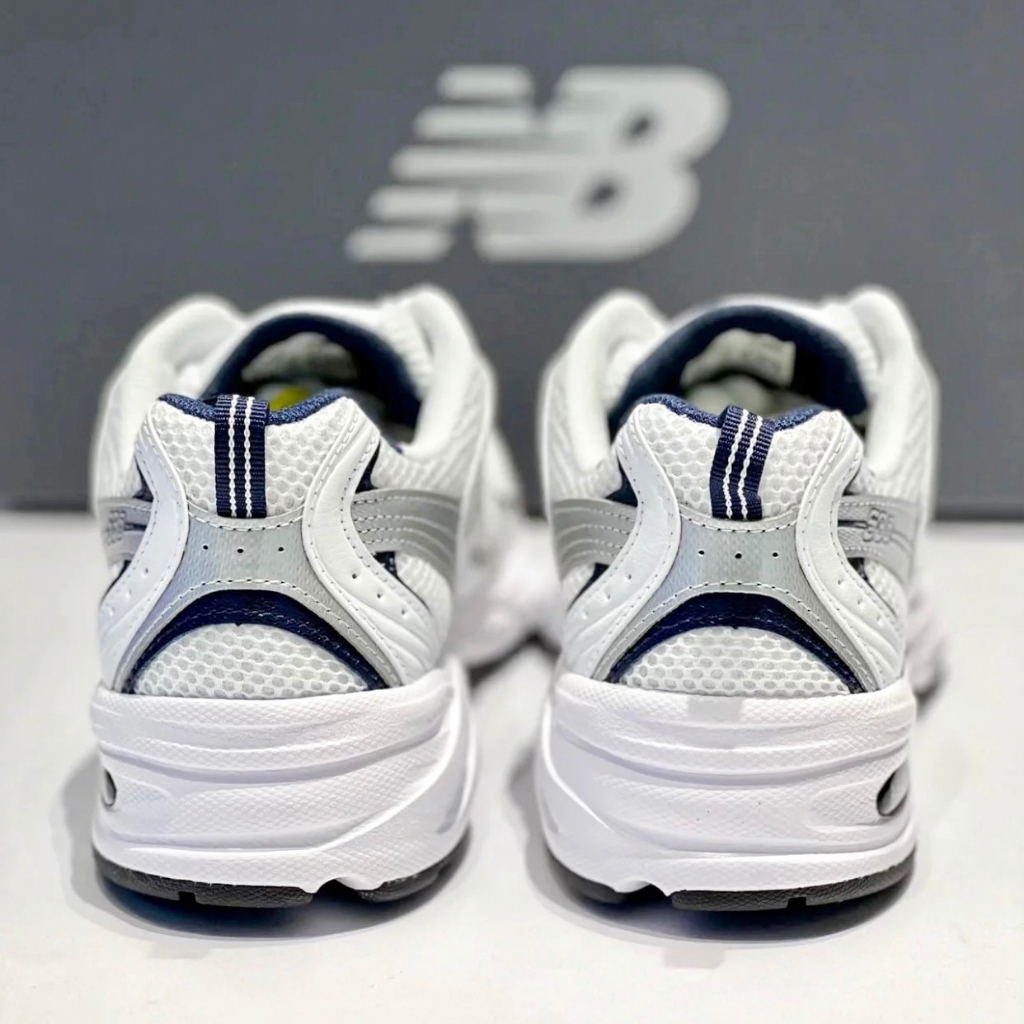 New balance530 white navy giày chính hãng nam&nữ