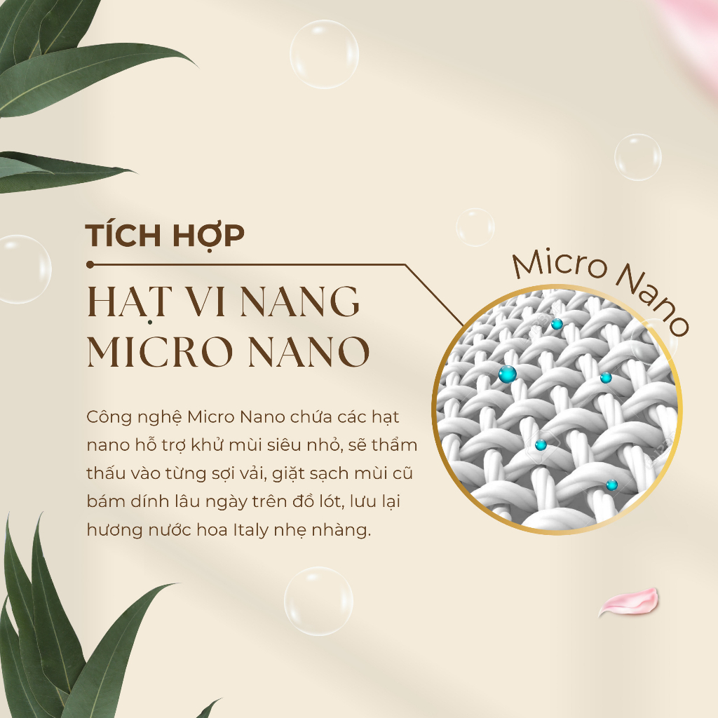Nước Giặt Đồ Lót Gốc Thực Vật Sollina Công Nghệ Micro Nano Italy Khử Mùi Sạch Sâu - 400ml/chai