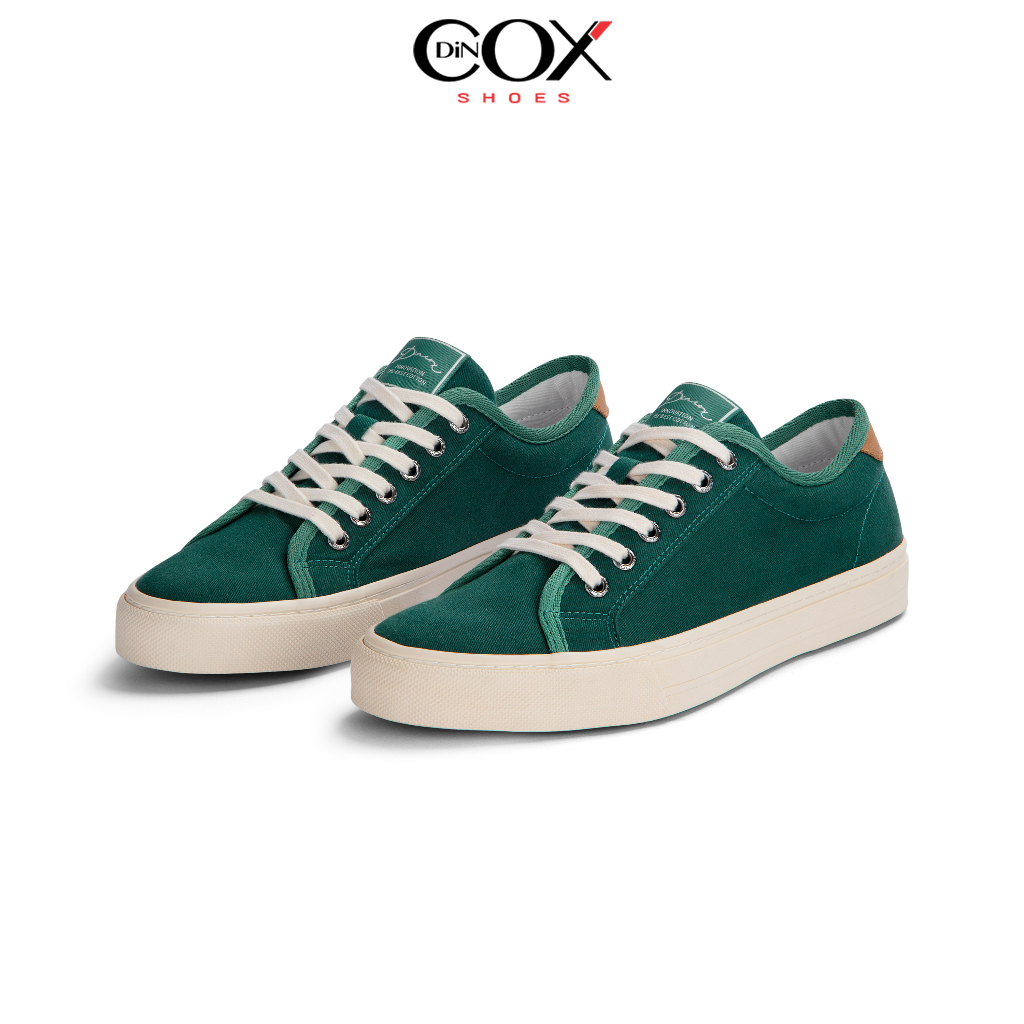 Giày Sneaker Vải Canvas Nam Nữ E12 Ever Green Đơn Giản Sang Trọng