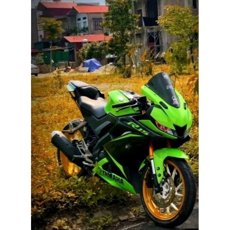 Tem rời R15 xanh đen