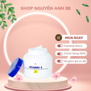 Vitamin E cream. Kem dưỡng da toàn thân Vitamin E hủ 200mg shopnguyenanh88