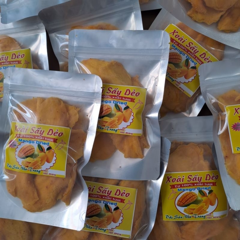 Xoài Sấy Dẻo Muối Ớt Đặc Sản Nha Trang