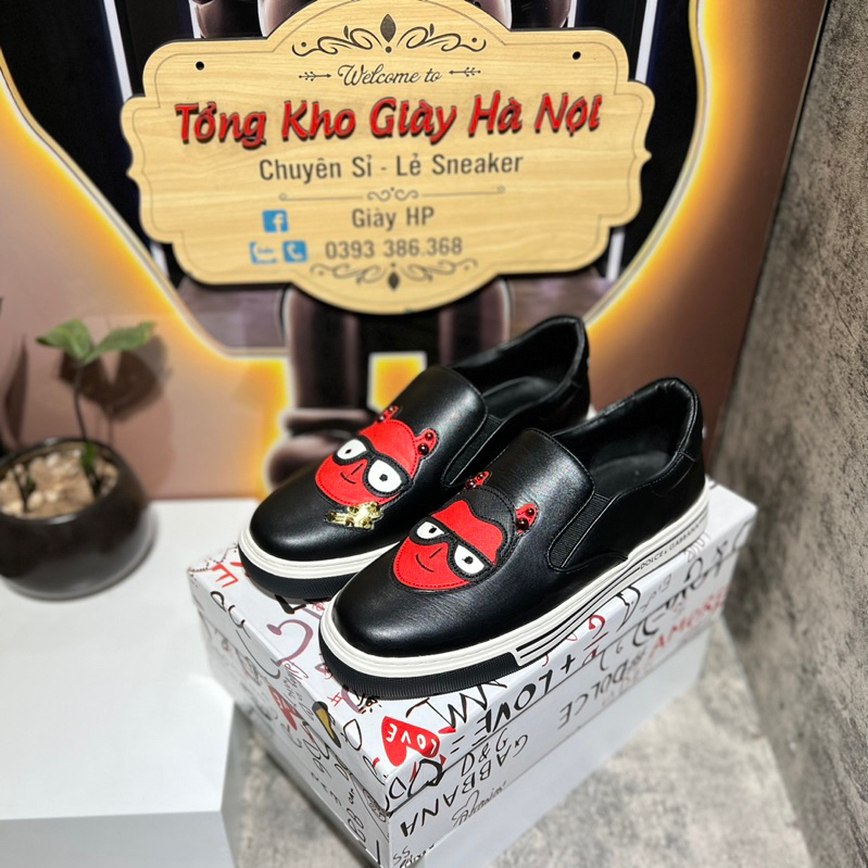 GIÀY SLIP ON MẶT QUỶ SIÊU CẤP QUẢNG CHÂU