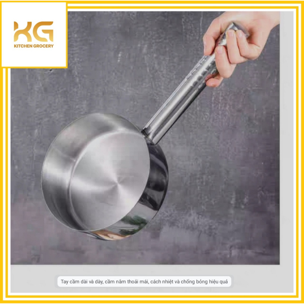Gáo Múc Nước Lèo, Muôi Múc Nước Lèo Inox 304 Mẫu Số 4