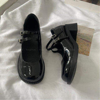 Giày Búp Bê/ Lolita/ MaryJane phong cách Ulzzangs Siêu Hot Pong Shoes_FULL BOX- 1514