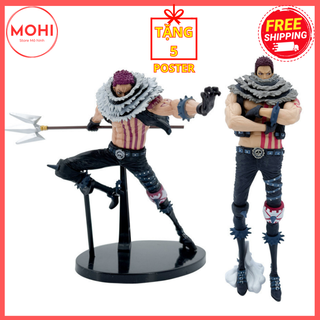Mô hình KataKuri dạng chiến đấu, cao 17 cm - One Piece