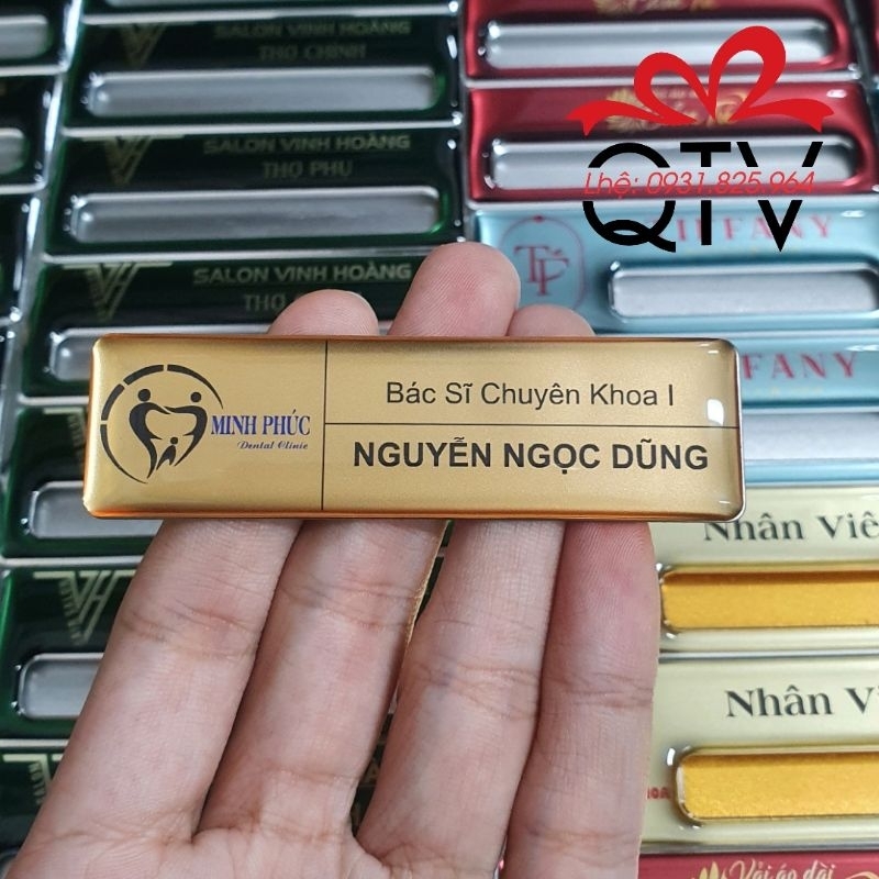 Bảng Tên Nha Khoa - In tên cố định theo yêu cầu