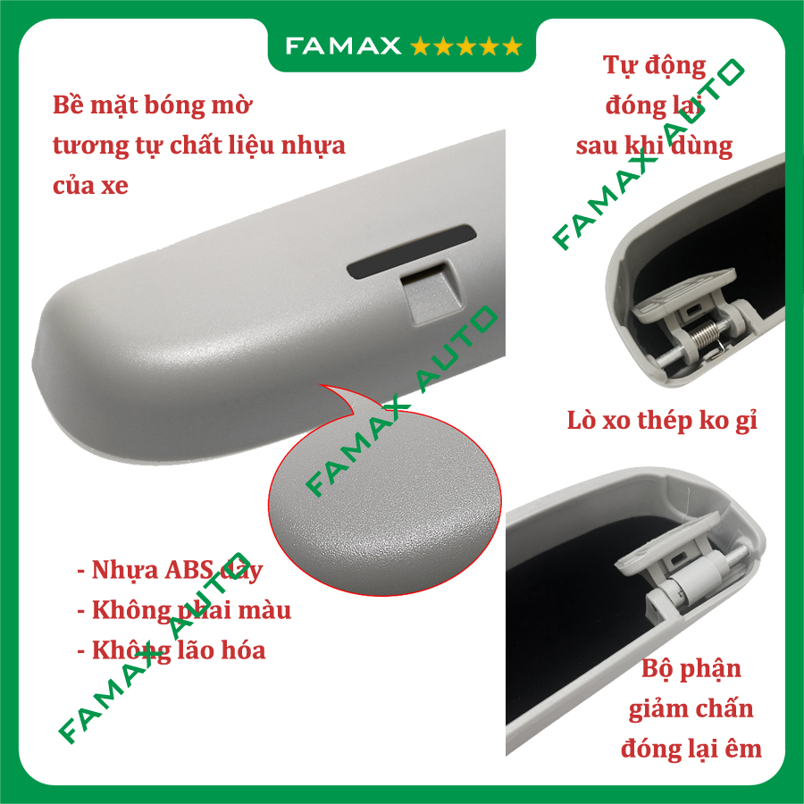 Hộp đựng kính ô tô MITSUBISHI. Hộp đựng kính xe ô tô Xpander, Attrage, Mirage, Triton, Outlander, Pajero Sport