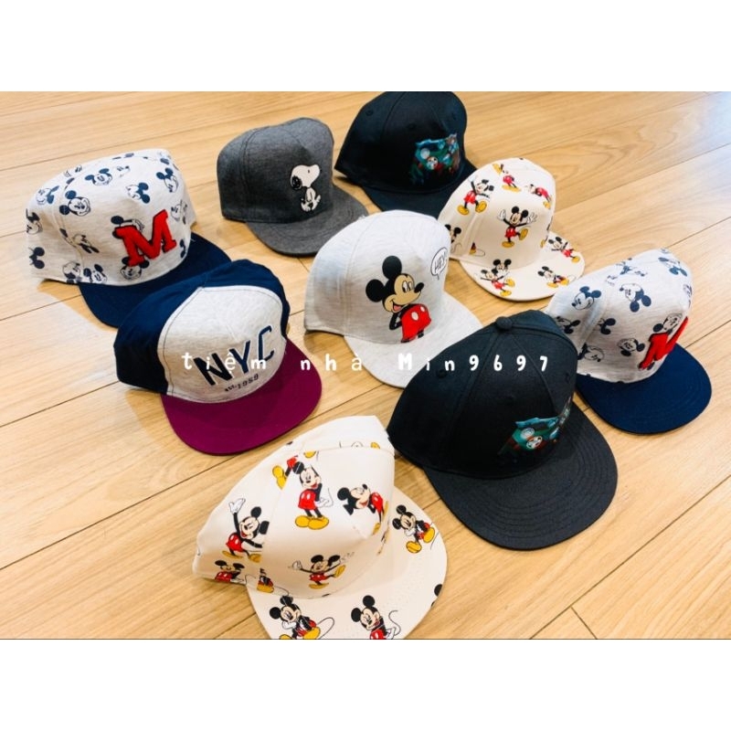 Mũ bé trai- Hàng xuất dư - Mũ trẻ em size 6m-2y