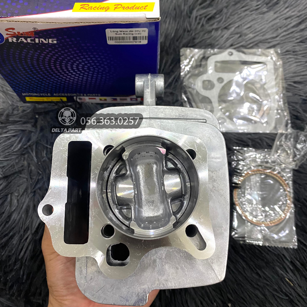 Full Bộ Xi Lanh / Piston 54 56  cho Ex5 Dream Wave Class1 Mr1 Supra Fit | Block Set