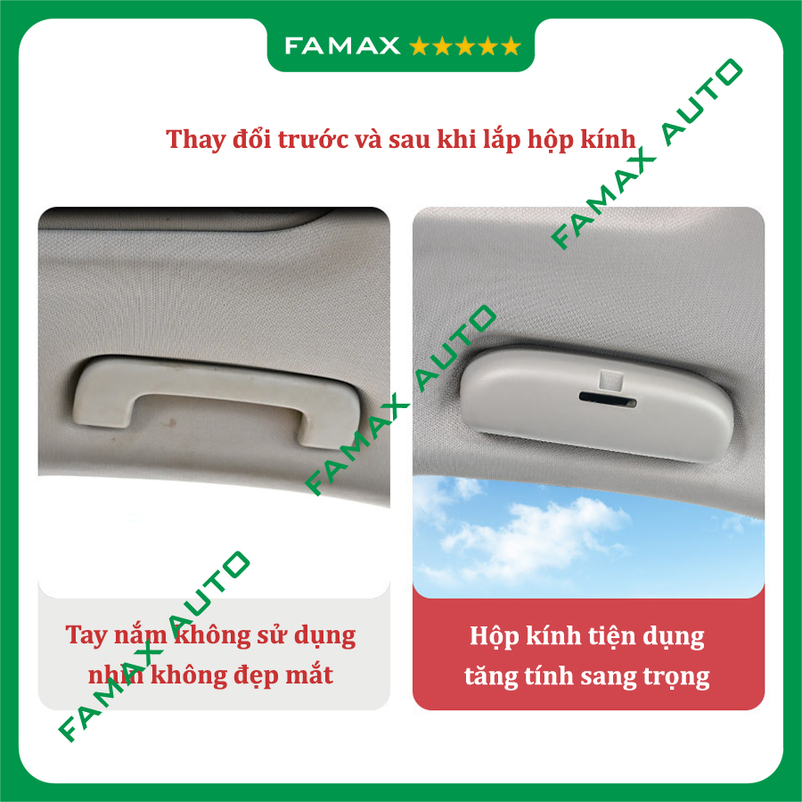 Hộp đựng kính ô tô HONDA. Hộp đựng kính xe ô tô City, Civic, Jazz, CRV, HRV, BRV, Accord