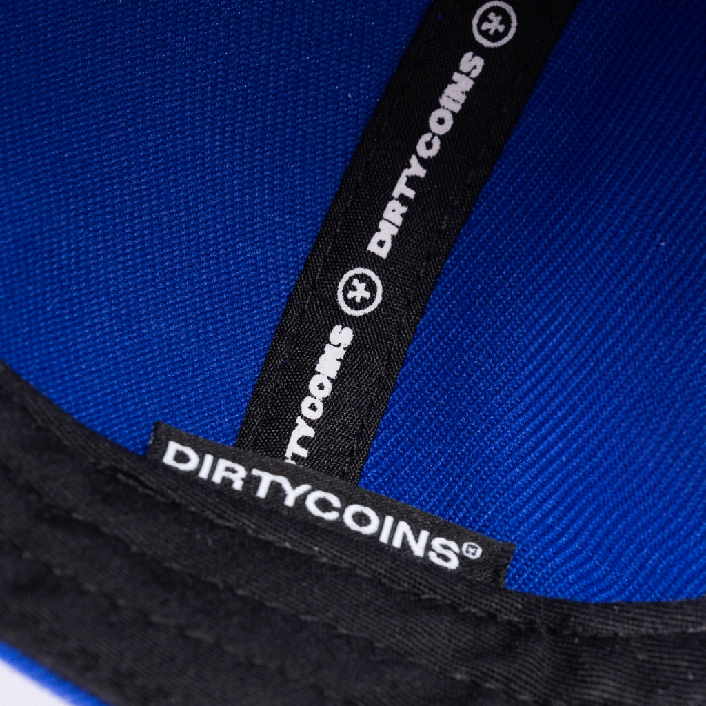 Nón DirtyCoins Gothic Logo Snapback Hat - Blue