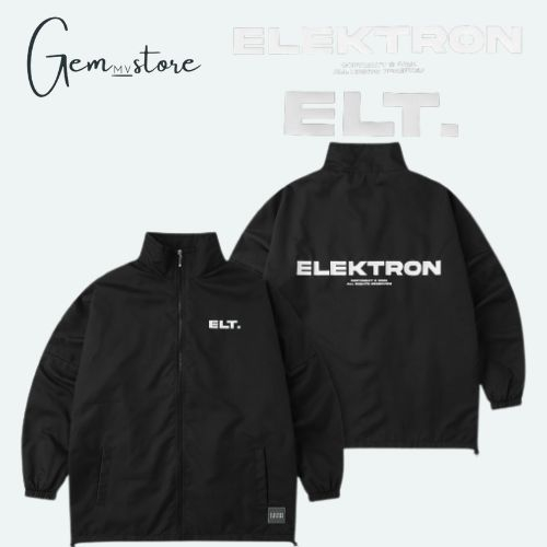 Áo khoác dù ELEKTRON logo Jacket , chất dày dặn 2 lớp bao i hình chuẩn from Hàng Cao Cấp siêu đẹp GEM STORE 519