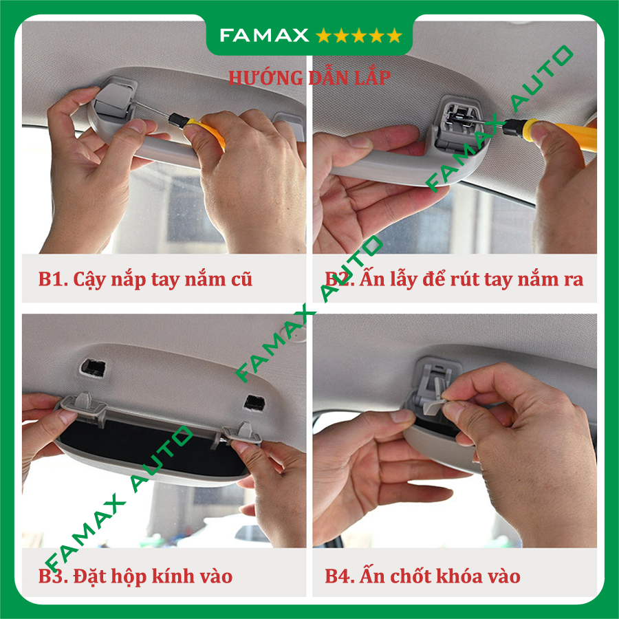 Hộp đựng kính ô tô HONDA. Hộp đựng kính xe ô tô City, Civic, Jazz, CRV, HRV, BRV, Accord