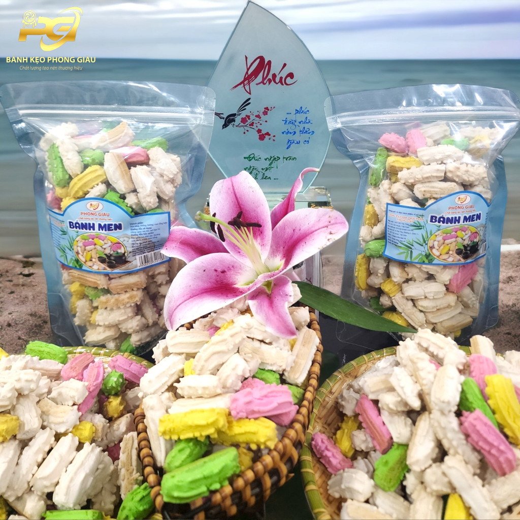 BÁNH MEN GAI MIX MÀU (PHONG GIAU FOOD)