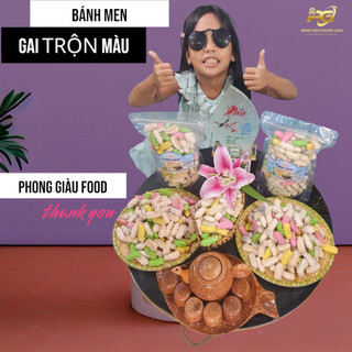 BÁNH MEN GAI MIX MÀU (PHONG GIAU FOOD)