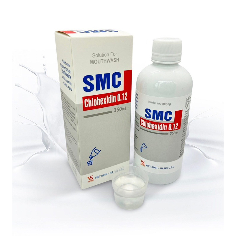Nước súc họng nano bạc SMC Ag+ 250ml vệ sinh răng miệng, phòng ngừa viêm lợi, hôi miệng