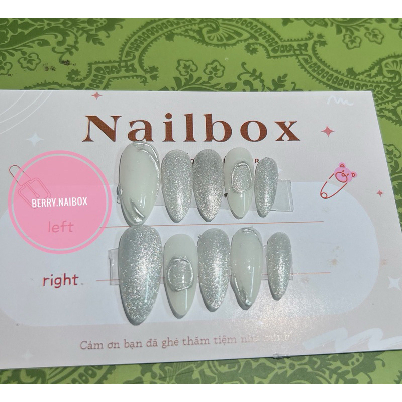 Móng up nailbox mắc mèo siu sáng