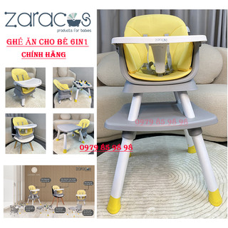 Ghế ăn dặm cho bé - ZARACOS LEEROY 3306, 6IN1